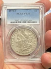 1878-S $1 Morgan Silver Dollar PCGS VF35 Varslab VAM-18 Coin *AUCTION*