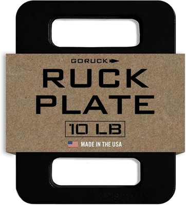 Ruck Plate   USA Made Weight for Rucking, Strength & Fitness, Fits with Rucker &