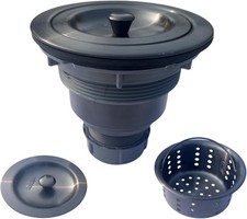Sink Strainer Kitchen Sink Drain Assembly Kit 3-1/2 Inch with Kitchen Sink Dr