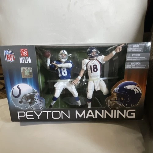 McFarlane Toys Peyton Manning NFL 2-Pack Colts & Broncos 2012