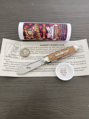 GEC #35 Beer & Sausage Smooth Whiskey Barrel Oak Tidoute Cutlery 352325