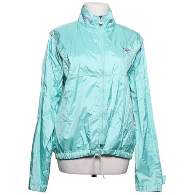 Asics Tiger, Trainingsjacke, Damen, Größe: L, Türkis, Polyamid, Einfarbig #jJR