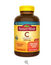 Nature's Made Vitamin C 1000 Mg Dietary Supplement 300 Tablets