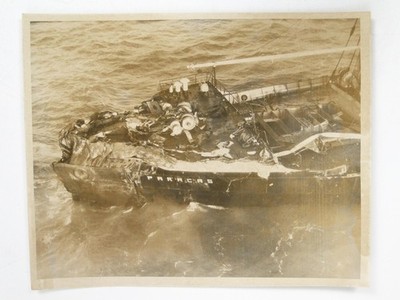 Peruanischer Frachter Paracas Schiffswrack Kollision Ärmelkanal 1971 Foto