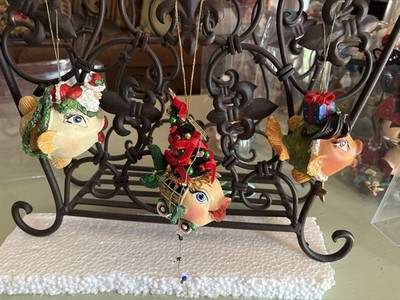 KATHERINE S Collection KISSING FISH Ornaments