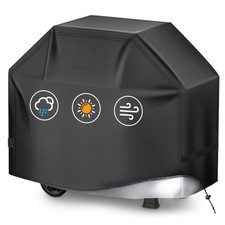 BBQ Gas Grill Cover for Outdoor, Anti-UV, Rip-Proof, 600D Oxford Fade Resista...