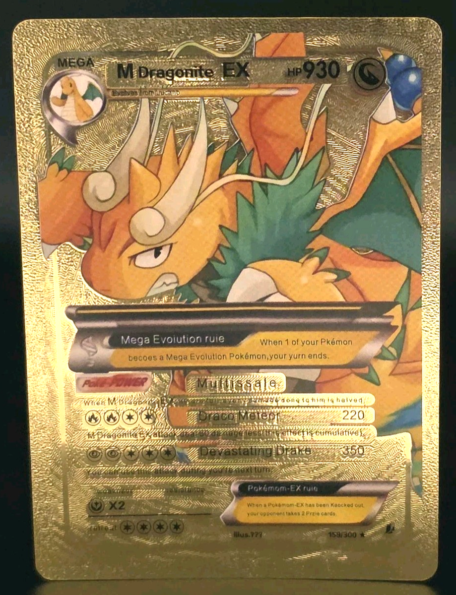 pokemon card mega dragonite ex Pokemon 25th Anniversary Golden Box Japanese