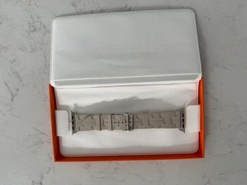 Apple Watch Hermès - 46mm Béton Kilim Single Tour Band