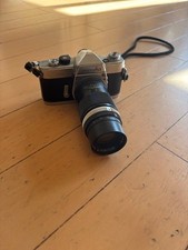 Minolta SR-1 Film Camera 135mm Lens Used From Japan