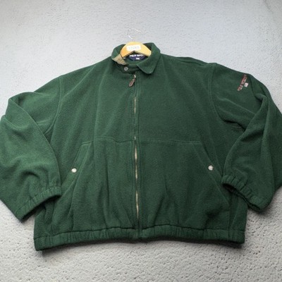 Vintage Polo Sport Ralph Lauren Jacket Mens Large Green Bomber