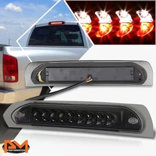 For 02-09 Dodge Ram Full LED Third 3RD Tail Brake Light W/Reverse Lamp Tinted