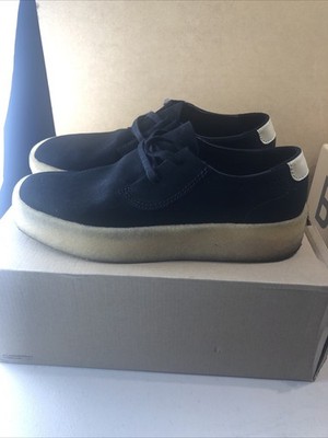 Clarks Original Men Ashcott Cup Black Suede Size 10 US
