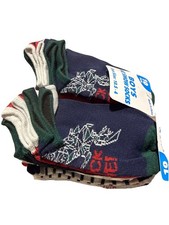 2-10 Packs-Boys No Show Socks Size 10.5-4 Dinosaur pack