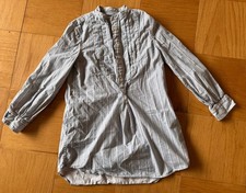 Polo Ralph Lauren Pleated Stripe Oxford Shirt Dress Girls Sz. 7