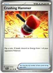 Crushing Hammer 168/198 Scarlet & Violet Base Set