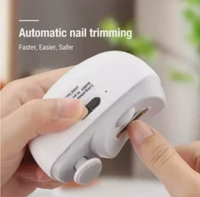 Safety Electric Nail Clipper Automatic Thick Nails Trimmer Professional Tool &