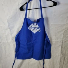 Kroger Apron Adult OS Blue Employee Uniform Logo One Pocket Grocery Work