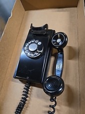 Vintage Bell Western Electric Rotary Dial Bakelite Wall Telephone Phone