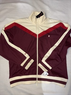 Vintage Marc Ecko Men s Track Suit Jacket Zip Up Red Sz XL New w/ Tags