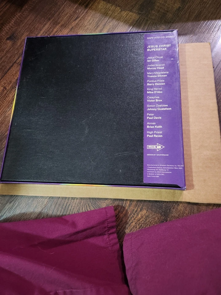 Jesus Christ Superstar - A Rock Opera - Al Webber & Tim Rice - 2LP - UK 1972 VG+ - Image 3 of 3