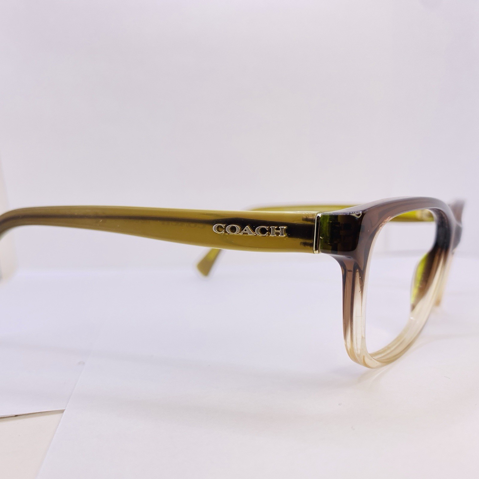 Coach Eyeglasses Sunglasses Authentic HC 6089 5400 Olive Brown Gradient 51 [] 16 thumbnail 7