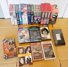 Large Lot of JFK Assassination Conspiracy John F Kennedy Jackie VHS Tapes