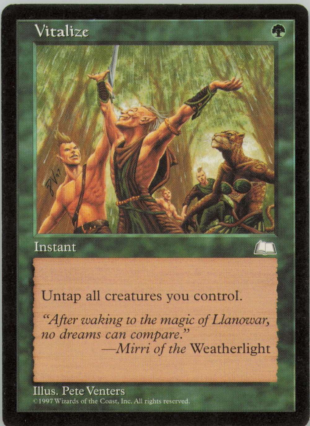 VITALIZE C WEATHERLIGHT MAGIC: THE GATHERING LP