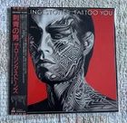 ROLLING STONES TATTOO YOU  ESS81455 JAPAN OBI INSERT 1981 1ST PRESS TESTED EX