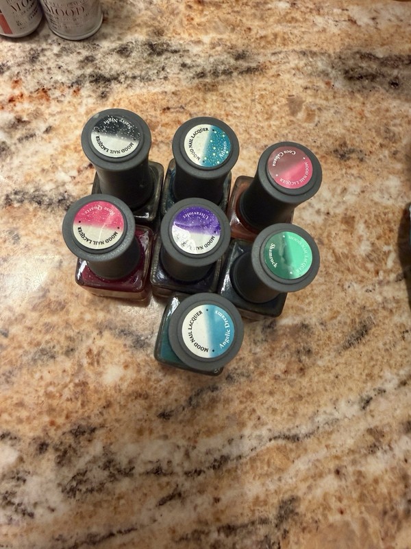 Le Chat mood Nail Polish Regular Polish Lot 7 Bottles New Without Box/Package