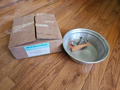 Vintage KitchenAid Hobart Colander & Sieve Attachment Set K-45 CS W/Box