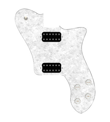 920D Custom 72 Deluxe Tele Loaded Pickguard With Uncovered Smoothie Humbucker...