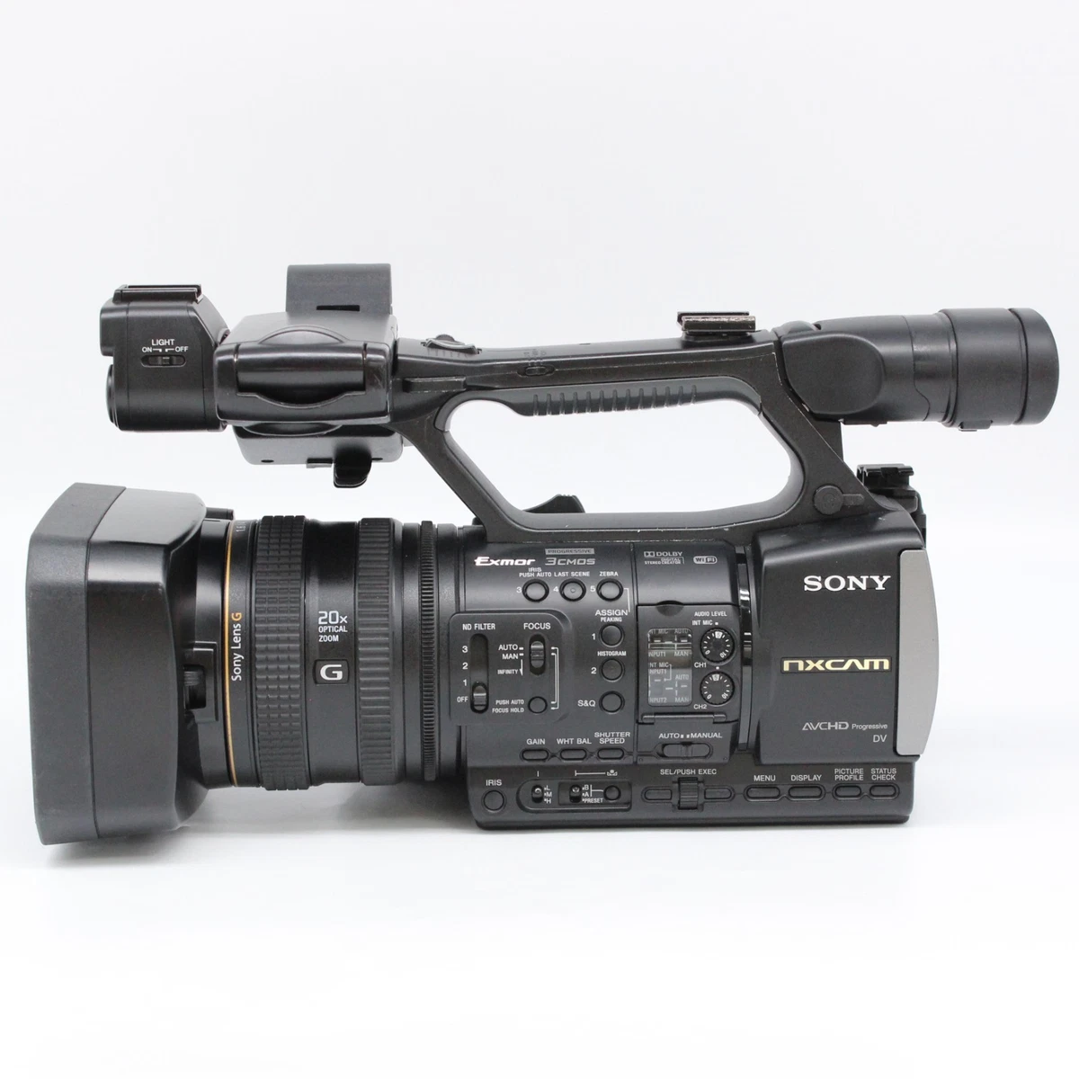 Sony NXCAM Flash Drive (SSD) Professional Camcorders | eBay