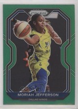 2021 Panini Prizm WNBA Green Prizm Moriah Jefferson #9 0y59