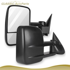 Truck Manual Telescoping Door Side View Pair Towing Mirrors Fits 99-07 Gmc Chevy Truck Manual Telescoping Door Side View Pair Towing Mirrors Fits 99-07 Gmc Chevy