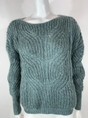 Pull femme LA MAILLE SEZANE PETIT mohair et laine mérinos mélangée - Photo 1/4