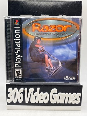 Razor Freestyle Scooter Sony PlayStation 1 PS1 Game CIB Tested