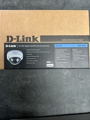 D-Link DCS-4603 Security Dome Camera Vigilance Full HD POE