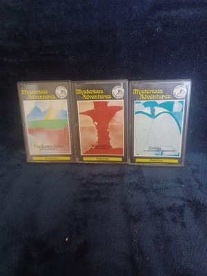 3x Brian Howarth Mysterious Adventures Electron Cassette Games