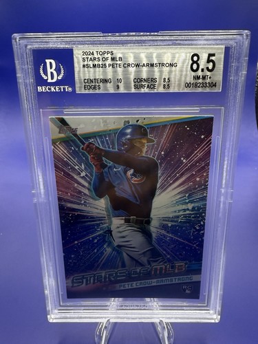Pete Crow-Armstrong #SLMB-25 BGS 8.5 Topps 2024 Chicago Cubs | eBay