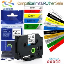 Schriftband für Brother P-Touch TZe-231 12mm PT E100 H105 H107 H100LB 1000 1010