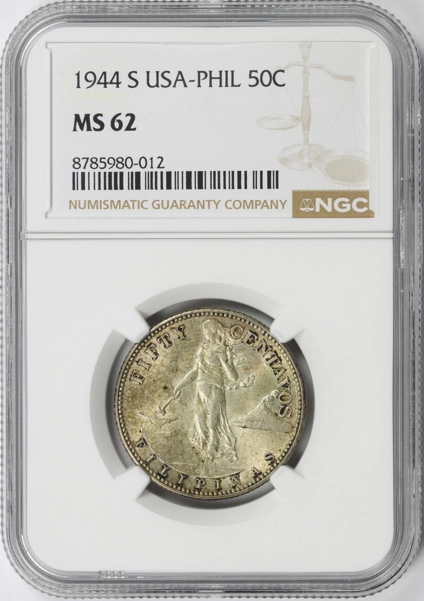 NGC 1944 Year Philippine Coins for sale | eBay