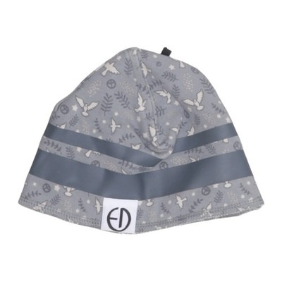 Elodie Details, Beanie-Mütze, Größe: 60, Baumwolle/Elasthan/Tencel, Grau #if8