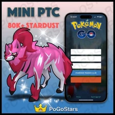 Pokémon PTC Go - Shiny Zamazenta - 80K Stardust✨Read Description✨