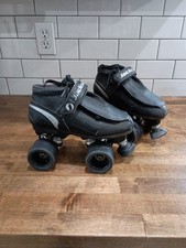 Roller Derby Skates Complete set Jackson Elite F-16 Radar Flat Out Wheels Size 4