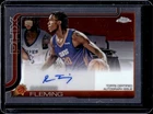 2025-26 Topps Chrome Rasheer Fleming Auto Autograph RC #TCAR-RF Suns Rookie