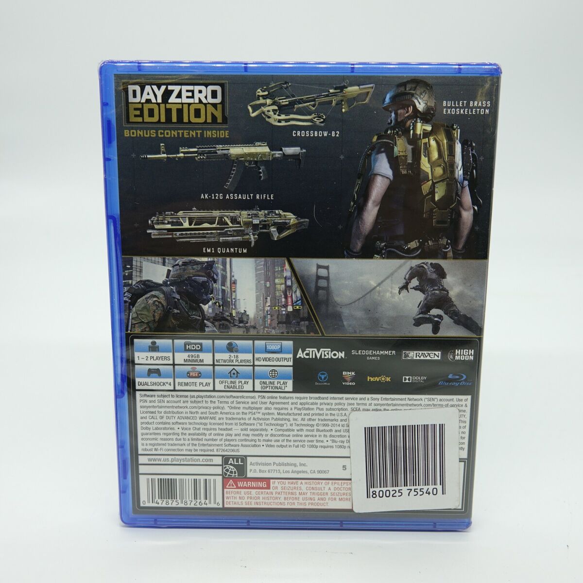 Call of Duty: Advanced Warfare -- Day Zero Edition (Sony