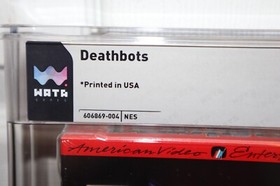 WATA 9.0 - B+  SEALED - DeathBots Death Bots - NES Nintendo Graded