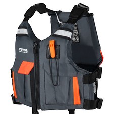 VEVOR Watersports Life Vest PFD 85N Buoyancy Life Jacket for Men  Women M