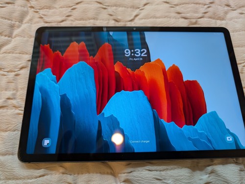 Samsung Galaxy Tab S7 256GB, Wi-Fi, 11 in Black - Bundled Samsung Keyboard case