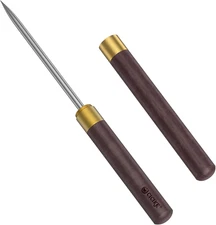 Stainless Steel Ice Pick with Safety Cover, Pick Tool for Breaking Ice, Non-Slip